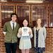 Pictured: Winner, Christina Chrin with advisors Dr. Jeremy Davidheiser and Mrs. Jennifer Novotney.