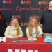 MMI’s Mary Kate Kupsky Signs With Tulane University - Pictured, front row left to right: Lori Blue, Mary Kate’s mother and MMI swim coach, and Mary Kate Kupsky. Back row, left to right: Marci Hosier, Assistant Head of School, and Joseph Flanagan, MMI’s Athletic Director.