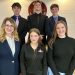 Best of the Best competitors stand with their Advisor Mrs. Katherine Zucco (front left). First row: Marissa Yamulla (center) and Maia Laverty (right). Second Row (left to right): Gabe Horvath, Ian Composto, and Philip Benyo. Caleb Skuba was missing from the picture.